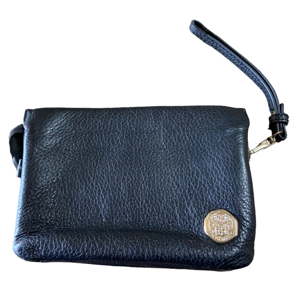 Vince Camuto New York High End Soft Black Leather Designer Women’s Wallet